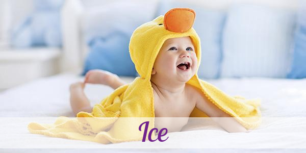 Namensbild von Ice auf vorname.com