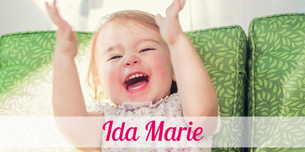 Namensbild von Ida Marie auf vorname.com