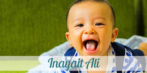 Namensbild von Inayait Ali auf vorname.com