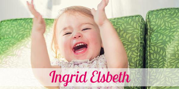 Namensbild von Ingrid Elsbeth auf vorname.com