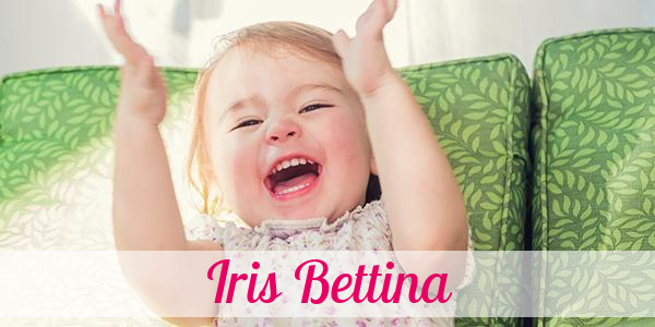 Namensbild von Iris Bettina auf vorname.com