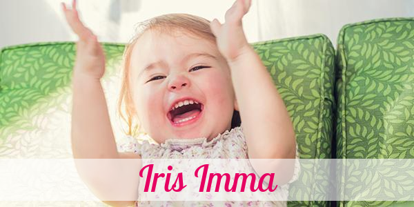 Namensbild von Iris Imma auf vorname.com