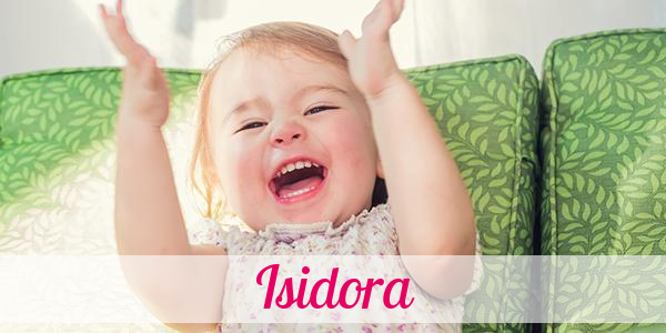 Namensbild von Isidora auf vorname.com