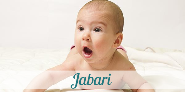 Namensbild von Jabari auf vorname.com