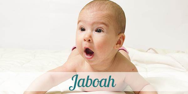 Namensbild von Jaboah auf vorname.com