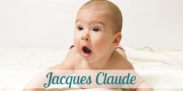 Namensbild von Jacques Claude auf vorname.com