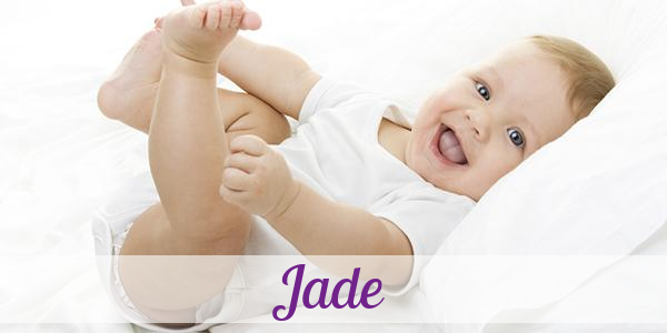 Namensbild von Jade auf vorname.com