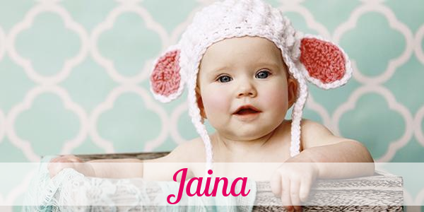 Namensbild von Jaina auf vorname.com
