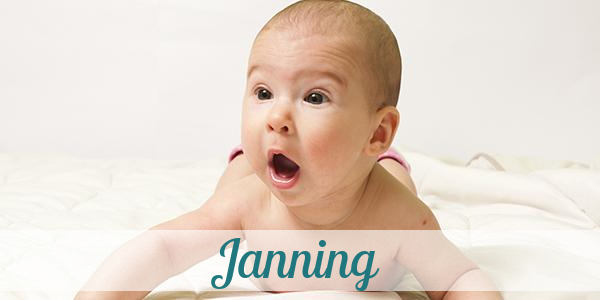 Namensbild von Janning auf vorname.com