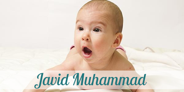 Namensbild von Javid Muhammad auf vorname.com