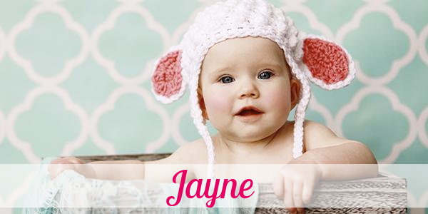 Namensbild von Jayne auf vorname.com