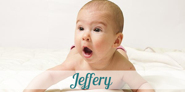 Namensbild von Jeffery auf vorname.com