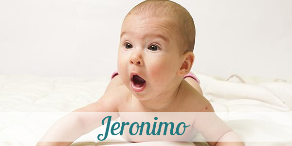Namensbild von Jeronimo auf vorname.com