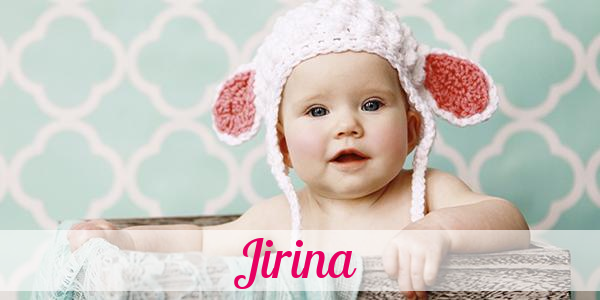 Namensbild von Jirina auf vorname.com