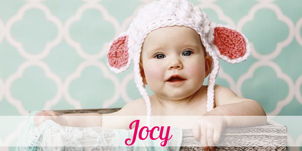Namensbild von Jocy auf vorname.com