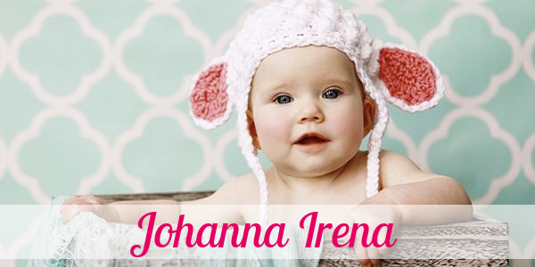 Namensbild von Johanna Irena auf vorname.com