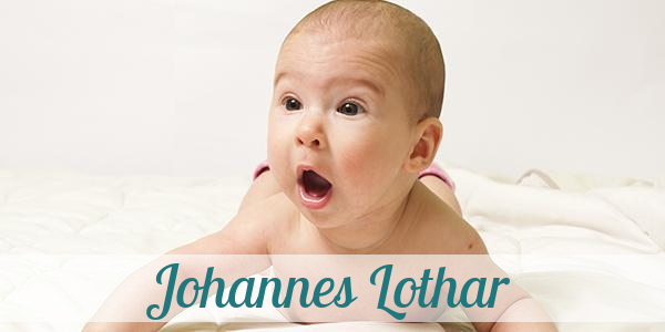 Namensbild von Johannes Lothar auf vorname.com