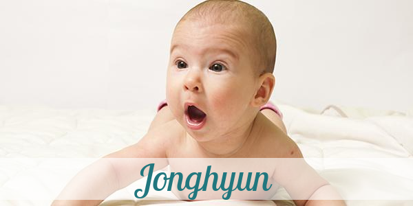Namensbild von Jonghyun auf vorname.com