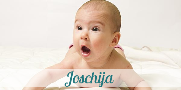Namensbild von Joschija auf vorname.com