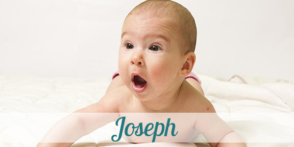 Namensbild von Joseph auf vorname.com