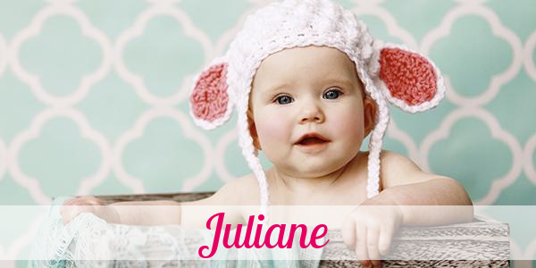 Namensbild von Juliane auf vorname.com