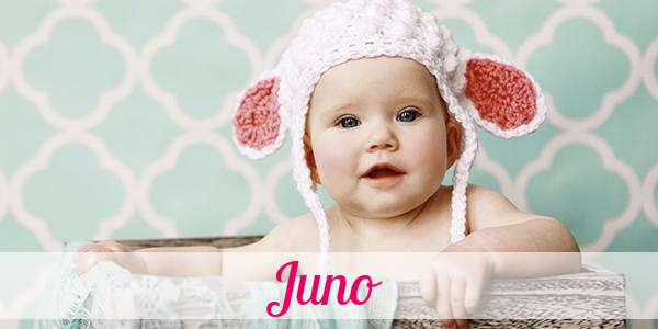 Namensbild von Juno auf vorname.com