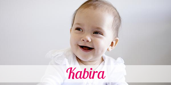 Namensbild von Kabira auf vorname.com