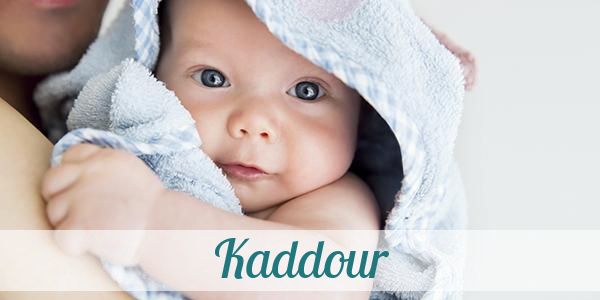 Namensbild von Kaddour auf vorname.com