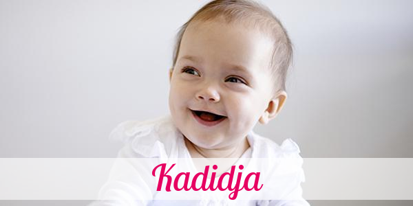 Namensbild von Kadidja auf vorname.com