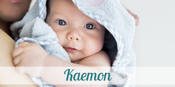 Namensbild von Kaemon auf vorname.com