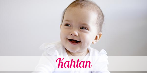 Namensbild von Kahlan auf vorname.com