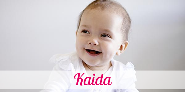 Namensbild von Kaida auf vorname.com