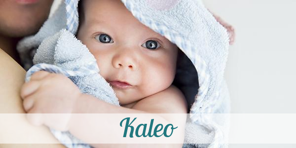 Namensbild von Kaleo auf vorname.com