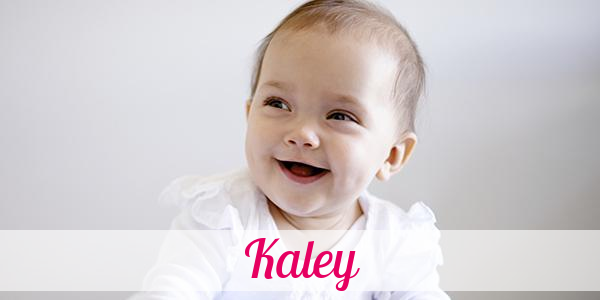 Namensbild von Kaley auf vorname.com