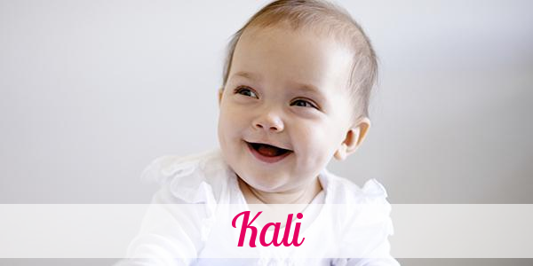 Namensbild von Kali auf vorname.com