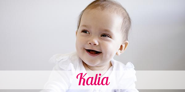 Namensbild von Kalia auf vorname.com