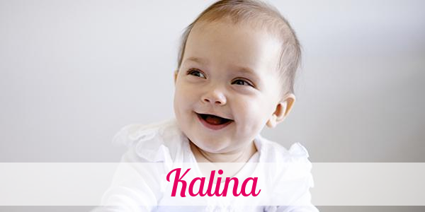 Namensbild von Kalina auf vorname.com