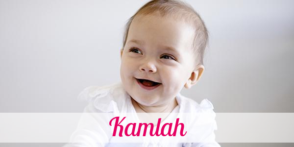Namensbild von Kamlah auf vorname.com