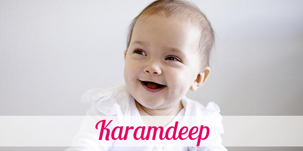 Namensbild von Karamdeep auf vorname.com