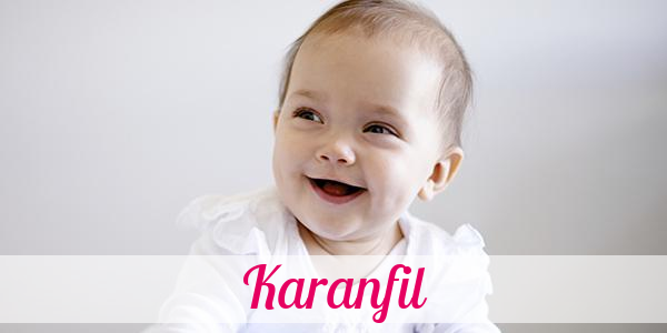 Namensbild von Karanfil auf vorname.com