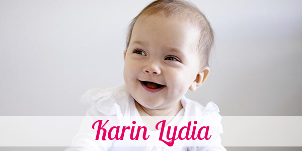 Namensbild von Karin Lydia auf vorname.com