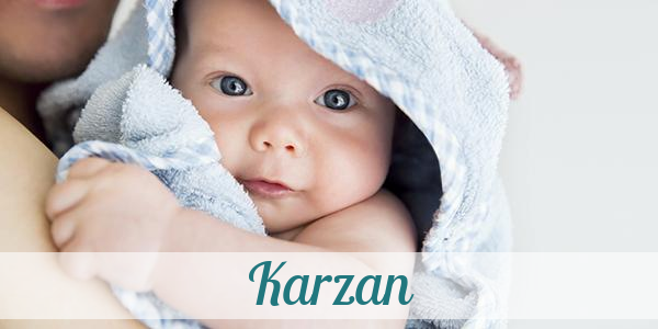 Namensbild von Karzan auf vorname.com