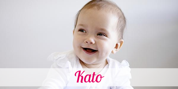 Namensbild von Kato auf vorname.com