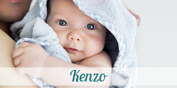 Namensbild von Kenzo auf vorname.com