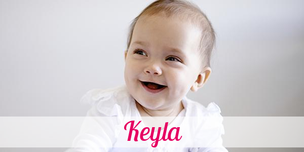 Namensbild von Keyla auf vorname.com