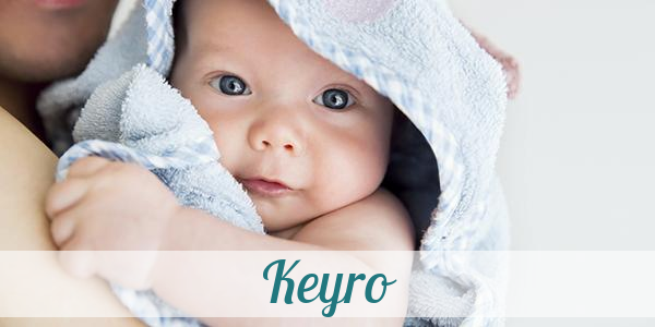 Namensbild von Keyro auf vorname.com