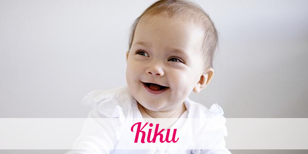 Namensbild von Kiku auf vorname.com