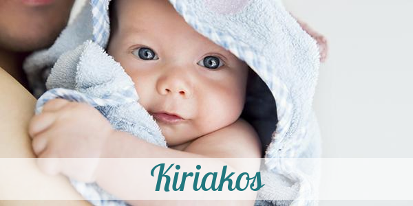 Namensbild von Kiriakos auf vorname.com
