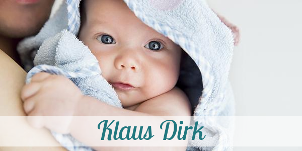 Namensbild von Klaus Dirk auf vorname.com