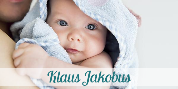 Namensbild von Klaus Jakobus auf vorname.com